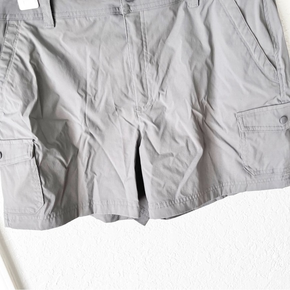 Eddie Bauer Short Women's 14 Cargo Pocket Gorpcore Nylon Quick Dry Hiking - Picture 5 of 11